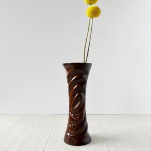 Genuine Vintage Mango Wood Vase| Vases | Vintage vases|